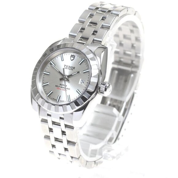 TUDOR Classic Date 22010 Silver Dial Automatic Ladies Watch_863587